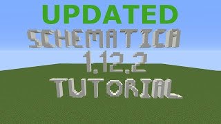 Schematica Mod for 1122COMPLETE TUTORIALUPDATED [upl. by Rockel]