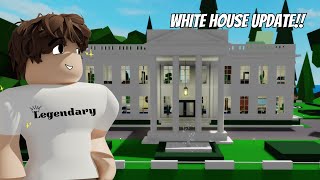 Brookhaven RP  PRESIDENT WHITE HOUSE AKA MALACANANG UPDATE [upl. by Suivart]