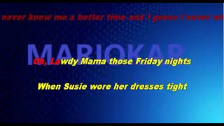 Elton John Crocodile Rock karaoke [upl. by Mendes]