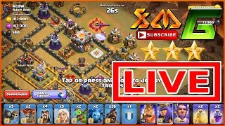 Clash of Clans⭐Live Fighting Against 3 Star TH11 War Base⭐Replay Great Attack Skill [upl. by Walley]