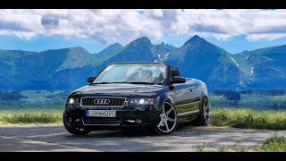 AUDI A4 B6 CABRIO 18T przelot  pops [upl. by Braden340]