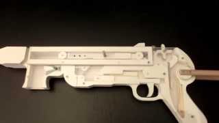 MP40 Rubberband Gun insight view [upl. by Dianne]