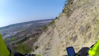 JENA Kernberge quotMTB Classicsquot Mittlere Horizontale Saalehorizontale 2016 04 02 [upl. by Adia]