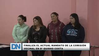 FINALIZA EL ACTUAL MANDATO DE LA COMISIÓN VECINAL EN B° QUIRNO COSTA [upl. by Daht]