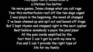 Eminem Lose Yourself Lyrics HD [upl. by Whittemore754]