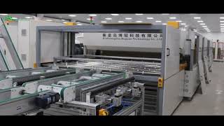 New Amerisolar Automatic Solar Panels Production Line [upl. by Demaggio]