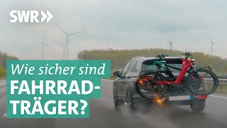 Fahrradträger Wie sicher ist der Transport  Marktcheck SWR [upl. by Armallas]