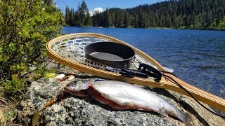 Catch Cook and Camp Ep 5  Fishing Under a Volcano  Two Night SOLO Adventure in Siskiyou [upl. by Jaban]