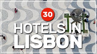 ➡️ 30 hotel recommendations in LISBON 🇵🇹 140 [upl. by Darline107]