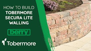 How to Build a Tobermore Secura Lite Wall [upl. by Crowley159]