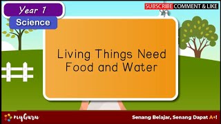 Year 1  Science  Living Things Need Food and Water [upl. by Enitsuj818]