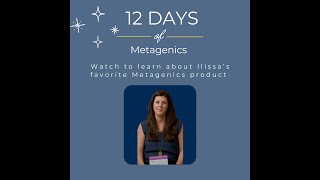 12 Days of Metagenics PlusOne™ [upl. by Marvel]