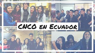 Conocimos a CNCO  CNCO en Ecuador  TheJacks [upl. by Dirgni]