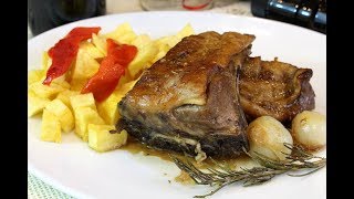 Cordero asado en cazuela muy fácil Receta de mi abuela [upl. by Akvir]