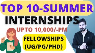 Best Research Summer Internship in India2024 II Fellowship Travel Grant II Application TIPS [upl. by Bat]