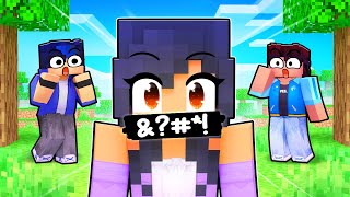 Aphmau said a BAD WORD in Minecraft [upl. by Clarkson]