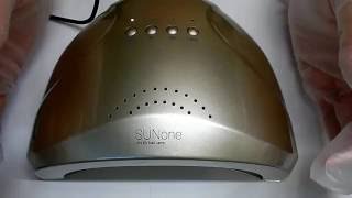 SUNone 48 watt  UVLED Lamp Review [upl. by Assena]