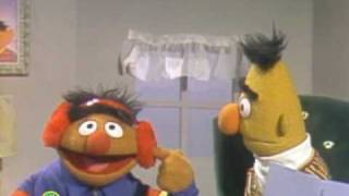 Sesame Street Ernies Guessing Game With Bert [upl. by Airdnua]