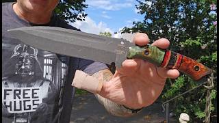 Kraken Tactical Erebus Field Knife review [upl. by Rehotsirk874]