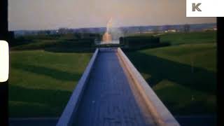 1970s 1980s Timelapse Milton Keynes Park and Fountain [upl. by Ahsimat]