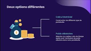 PI²5 Optimisation de Portefeuille avec Copule [upl. by Shreve]