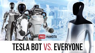 Tesla Bot News Robot AI  Humanoid robots are already a reality  Optimus vs Atlas and other robots [upl. by Kirt]