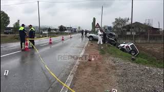 Report TV Aksident tragjik në Shkodër humbin jetën 2 gra 5 të tjerë të plagosur [upl. by Llertnahs]