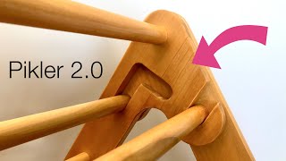 How to Make a Pikler Triangle STRONGER SAFER and CHEAPER DIY Plans Available  Pikler 20 [upl. by Nallid585]