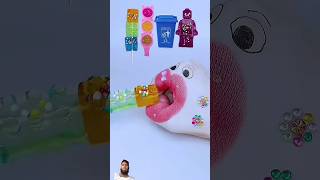 Handy eating show 🎀 ASMR Eating show 👀 Emoticon snacks​ candy​ asmreatingshow​ satisfyingasmr [upl. by Illa478]