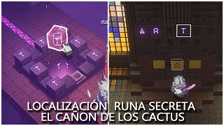 LOCALIZACIÓN RUNA SECRETA  CIÉNAGA ANEGADA  Minecraft Dungeons [upl. by Fagan]