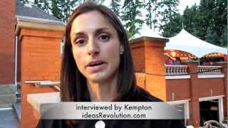 Meaghan Buisson BodyWhys interview at 2012 Brett Wilsons Garden Party [upl. by Giarg]