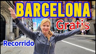 QUE HACER GRATIS EN BARCELONA HOTEL COMIDAS ATRACCIONES [upl. by Pogue]