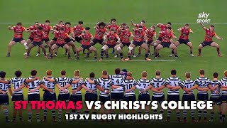 One of the wildest school rugby matches  St Thomas vs Christs College  1st XV Highlights [upl. by Red]