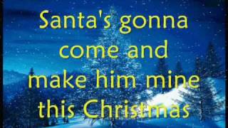 Mariah Carey Oh Santa lyrics [upl. by Imoian88]