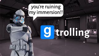 PLAYING WITH THAT CLONE COMMANDO WHAT  GMOD CWRP Trolling [upl. by Dnarud785]