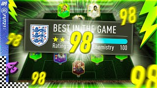 198 RATED THE BEST TEAM IN FIFA EVER  FIFA 21 ULTIMATE TEAM [upl. by Edaj]