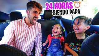 24 HORAS SIENDO PAPA DE MI VECINO Y SU NOVIA 👶 [upl. by Demah]