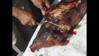 Pig Slaughter  How To Carve A Pig [upl. by Ecyned251]