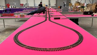 Was passiert hier  Völlig verrückt oder genial MODELLEISENBAHN MESSE ERFURT [upl. by Kcerred]