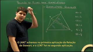 Relação de Euler para Quadriláteros  Legendado [upl. by Lorimer]