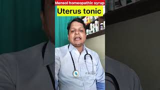 shortsvideo Mensol homeopathic syrup Mensoluterutonic erregularperiod pedumedardkidawa [upl. by Korey]