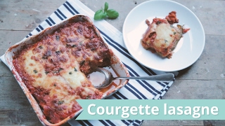 RECEPT  Courgette Lasagne [upl. by Nnaillij348]