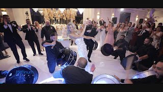 Cdarz Entertainment Epic Lebanese Wedding Entrance with Nada Leigh  Sarah and Jalel [upl. by Anigal]