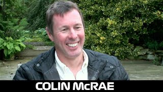 Colin McRae  Rally Legend  Extended Interview clip [upl. by Raquela]