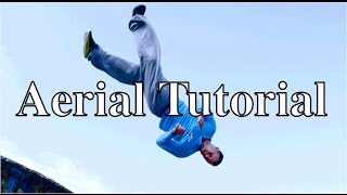 Aerial Radschlag ohne Hände Tutorial  Parkour amp Freerunning  deutsch [upl. by Tully]