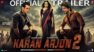 Karan Arjun 2  Hindi Trailer  Shahrukh Khan Salman Khan Madhuri D Karan Arjun 2 Trailer 2024 [upl. by Niawat]