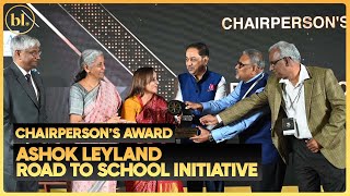 Businessline Changemaker Awards 2024 Chairperson’s Award– Ashok Leylands Road to school Initiative [upl. by Onailime789]