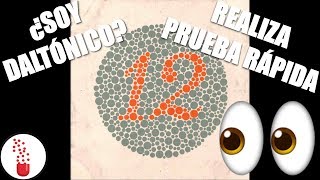 👁️💊 TEST DE ISHIHARA ► Prueba rápida EN 1 MINUTO 😱 [upl. by Ary]