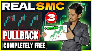 Pullback By SMC  Pullback in trading  Master in pullback  Trading pullback in hindi  SMC Class3 [upl. by Trautman920]