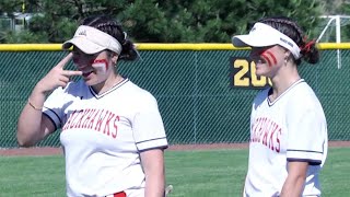 West Aurora softball takes down Metea Valley in the Regional Semifinals [upl. by Handbook]